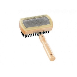 NOBBY: Natural Brush NATURE LINE, χτενίσMatος & ξύστρα