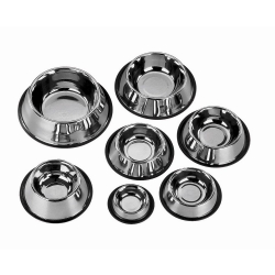 NOBBY: STAINLESS Steel Bowl-antislip