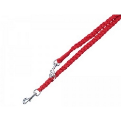 NOBBY: PLAID Training Leash Red