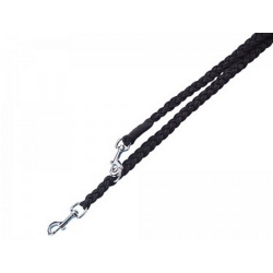 NOBBY: PLAID Training Leash Black
