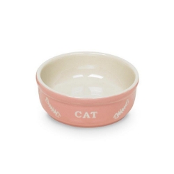 NOBBY: CERAMIC Dish, CAT Pink-Beige