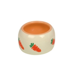 NOBBY: CERAMIC Dish, CARROT Beige-Orange