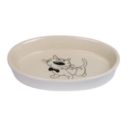 NOBBY: CERAMIC Dish, Cream-Beige