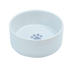 NOBBY: CERAMIC bowl LABA L white