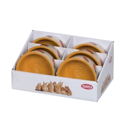 NOBBY DISPLAY: CERAMIC Bowl, CARROT x6 Beige-Orange