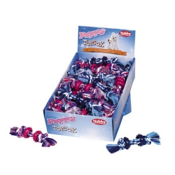 NOBBY DISPLAY: ROPE Toy, for puppies x30