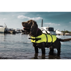 NOBBY: Ergonomic Life Vest Dog, XL Neon Yellow