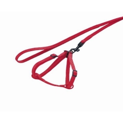 NOBBY: SET: Harness & Leash Rabbit Red