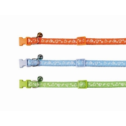 NOBBY: Cat Collar HEART Orange