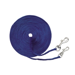 NOBBY: Long Round Cat Leash Blue