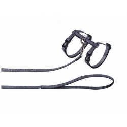 NOBBY-Set Λουρί+περιλαίμιο γάτας GLAMOUR