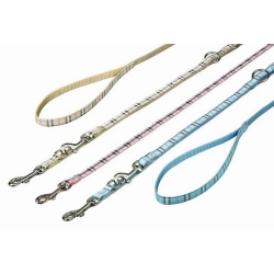 NOBBY: Leash TARTAN Beige