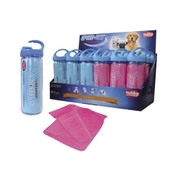 NOBBY DISPLAY: Towel SPEED DRY x18 Light Blue-Pink