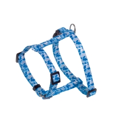 NOBBY: Harness CAMOUFLAGE Light Blue