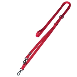 NOBBY: Training Leash Classic COΜFORT, Xtra long Red