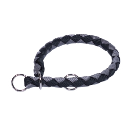 NOBBY: Chocker CORDA Black-Grey
