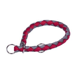 NOBBY: Chocker CORDA Red-Grey