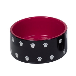 NOBBY: CERAMIC Bowl, PATA Black-Red