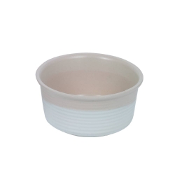 NOBBY: CERAMIC Bowl, NETA white/Cream