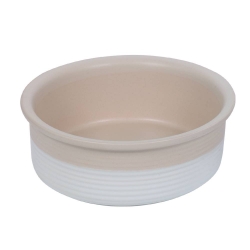 NOBBY: CERAMIC Bowl, NETA white/Cream