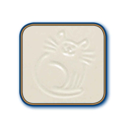 NOBBY: CERAMIC Cat MISKA Black/Cream