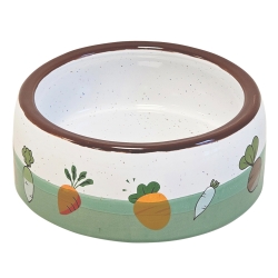 NOBBY: Rodent CERAMIC trough VEGETABLE