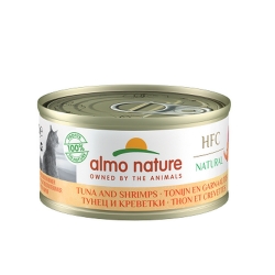 ALMO-NATURAL Tuna & Shrimps, 70g