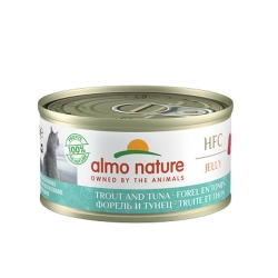 ALMO-JELLY Trout & Tuna fillet, 70g