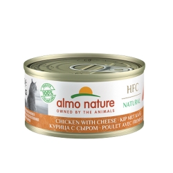 ALMO-NATURAL Chicken fillet & Cheese, 70g