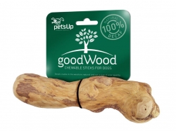 Μ - GOOD-WOOD, Coffee wood dog Chew NATURAL