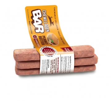 S - Chewllagen BAR, 3Pack, 12x2cm, Peanut BUTTER (x24)