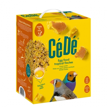 CéDé:  DRY Egg Food TROPICAL FINCHES, 10kg