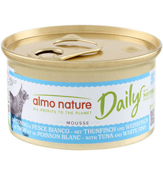 DAILY MOUSSE - Tuna & Cod, 85g