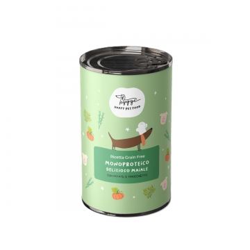 HYGGE:  GF Mono-Protein wet food, PORK, 400g