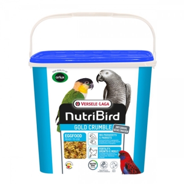 NUTRIBird Gold Crumble for parakeets & parrots,4kg