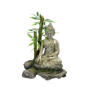 NOBBY: Aqua Ornament, ZEN STATUE w/ BAMBOO