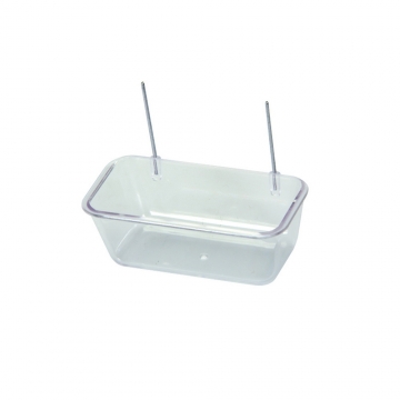 NOBBY: Feeder w/ wire-Clear Transparent