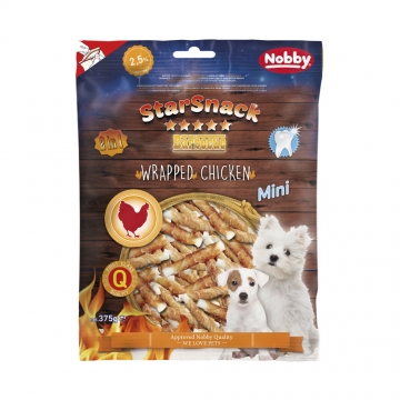 NOBBY-SNACK, Barbecue mini Wrapped CHICKEN (6)
