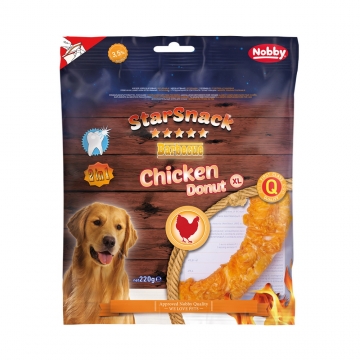 NOBBY-SNACK, Barbecue Chicken Donut XL (12)