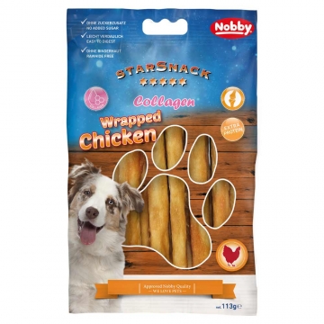 NOBBY: StarSnack BBQ Wrapped Chicken COLLAGEN