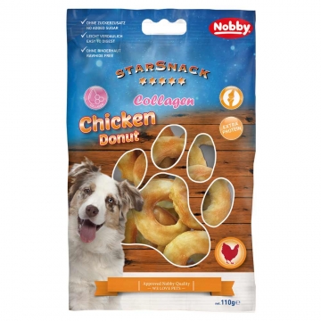 NOBBY: StarSnack BBQ Chicken Donut COLLAGEN