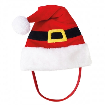 NOBBY+Xmas: Cap Plush SANTA, Ø 14,5x38cm