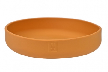 51DN-SILI BOWL:-Cat Bowl- Ochre-300ml