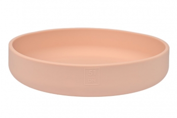 51DN-SILI BOWL:-Cat Bowl- Pink-300ml