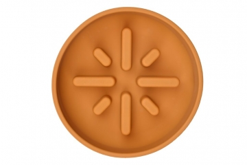 51DN - SILI BOWL: Slow Feeder Bowl - Ochre, 700ml