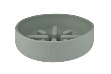 51DN - SILI BOWL: Slow Feeder Bowl - Grey, 700ml