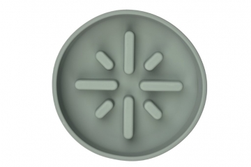 51DN - SILI BOWL: Slow Feeder Bowl - Grey, 700ml