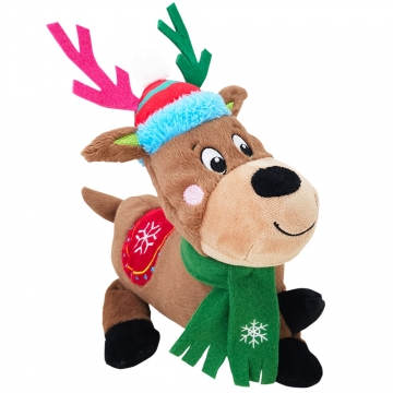 XMAS-Plush Reindeer  28 cm