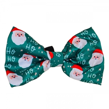 NOBBY+Xmas: BOW TIE flashing, green, 10x6cm
