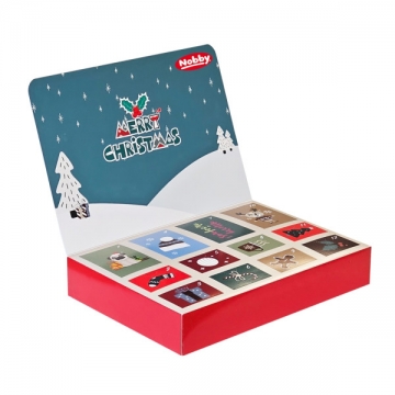 NOBBY+Xmas: Toy XMAS BOX (12 toys), 9,5-13cm